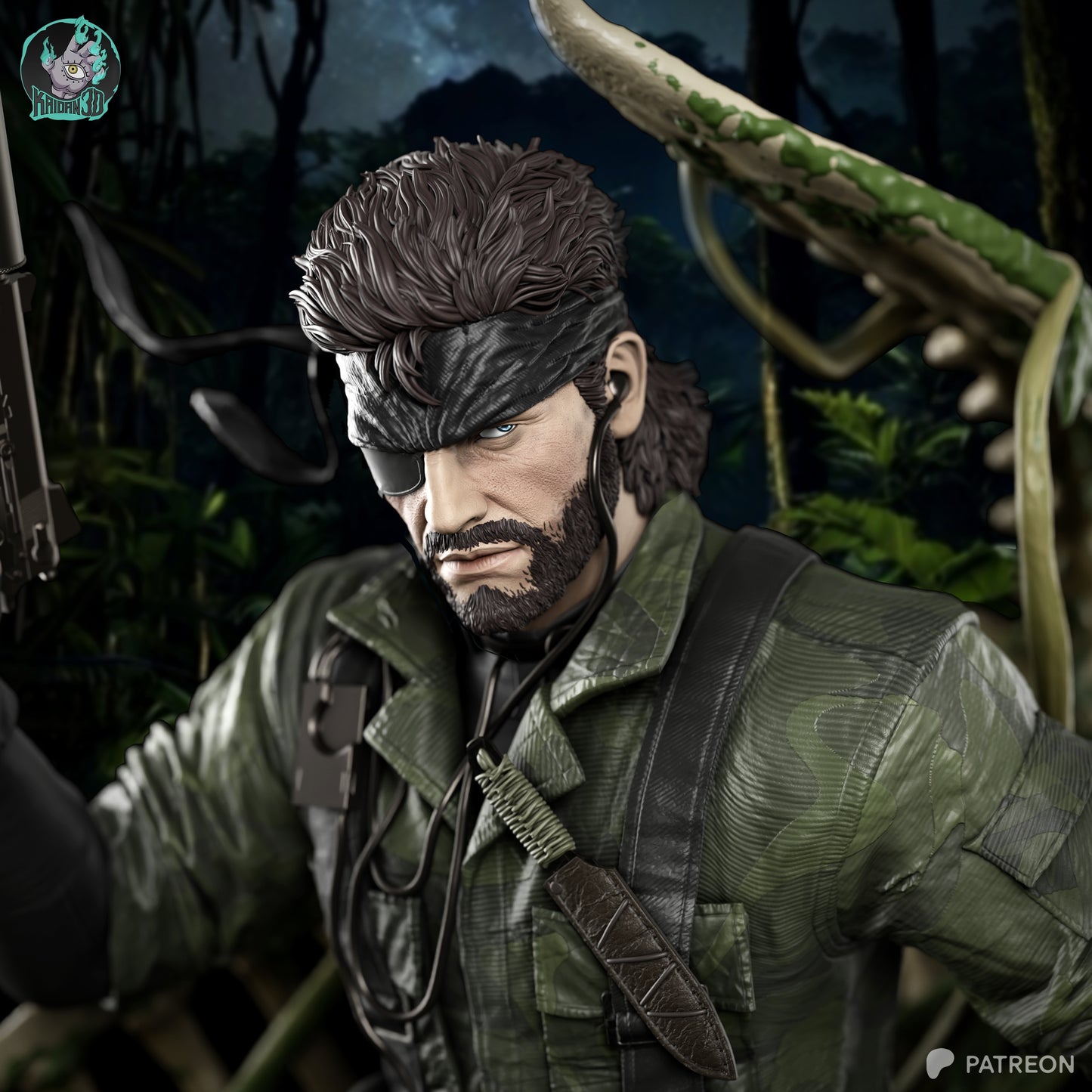 Big Boss | Metal Gear | Handcrafted Figure