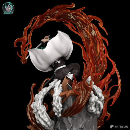 Tanjiro Kamado | Demon Slayer | Handcrafted Figure
