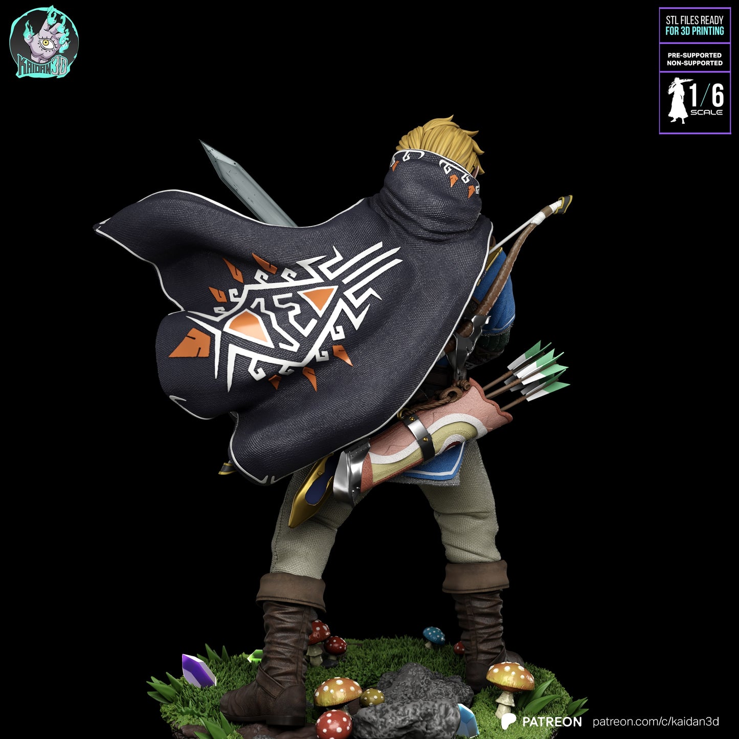 Fantasy Elf Hero | Handcrafted Figure