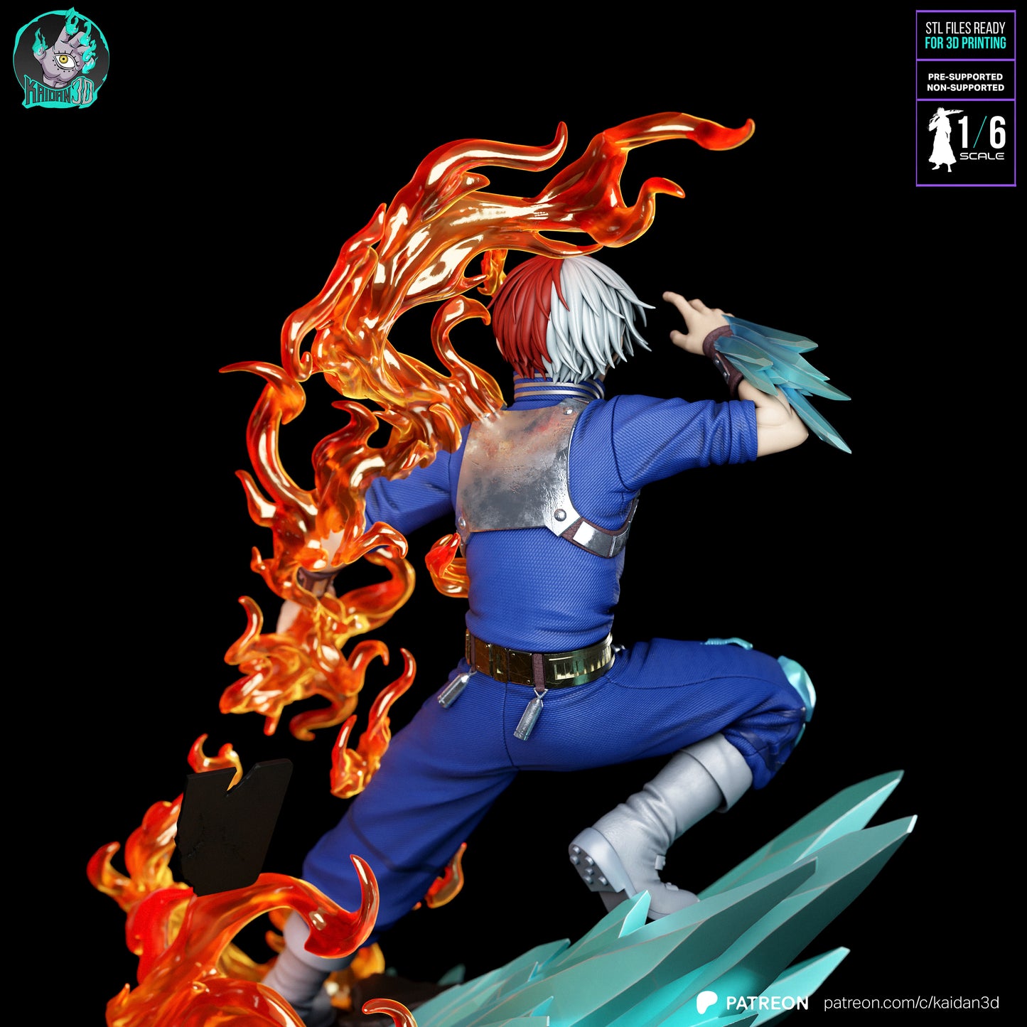 Shoto Todoroki | My Hero Academia | Handcrafted Figure