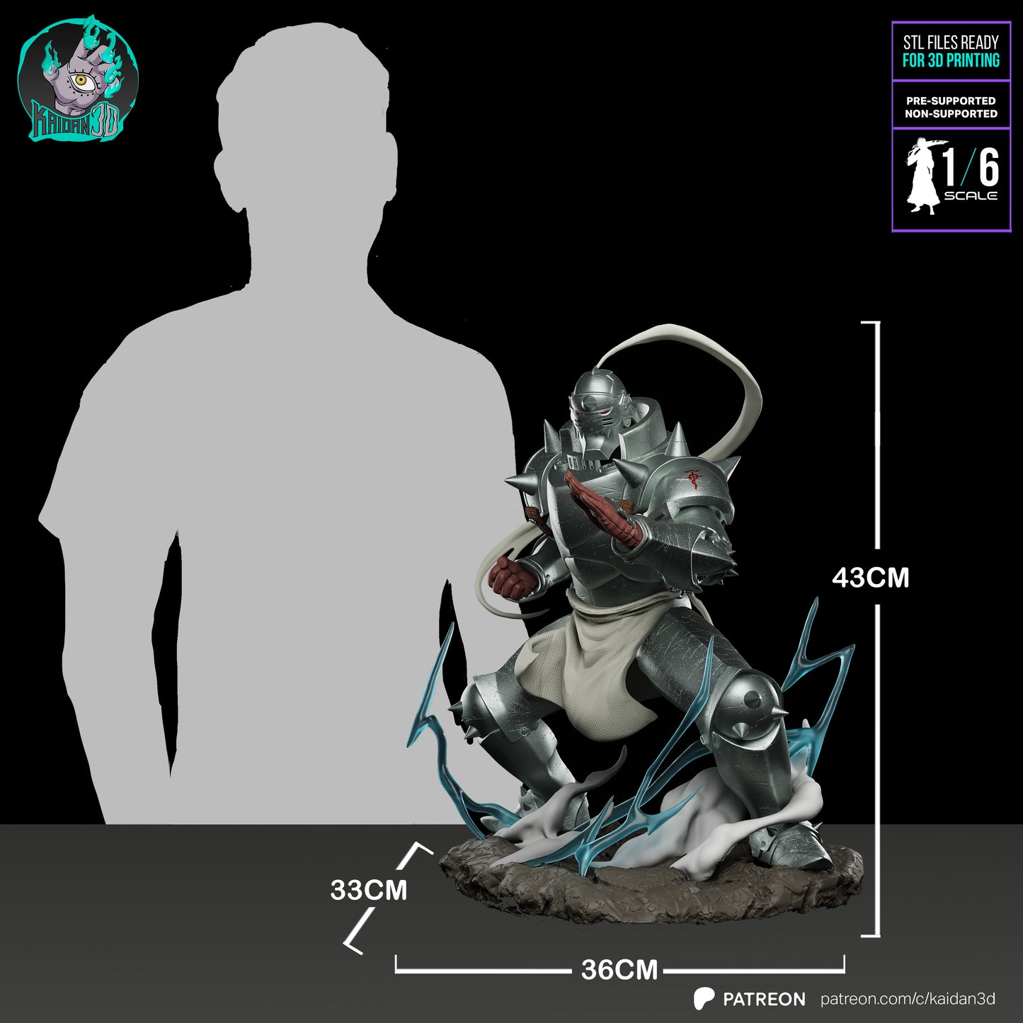 Alphonse Elric | Fullmetal Alchemist | Handcrafted Figure