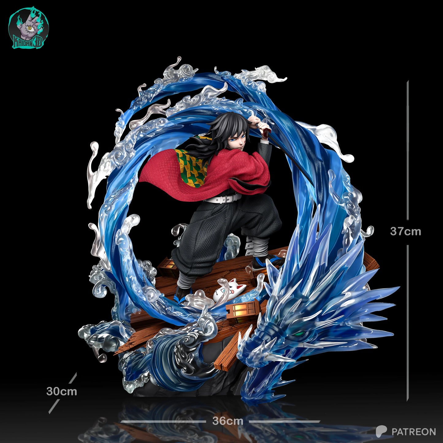 Giyu Tomioka | Demon Slayer | Handcrafted Figure