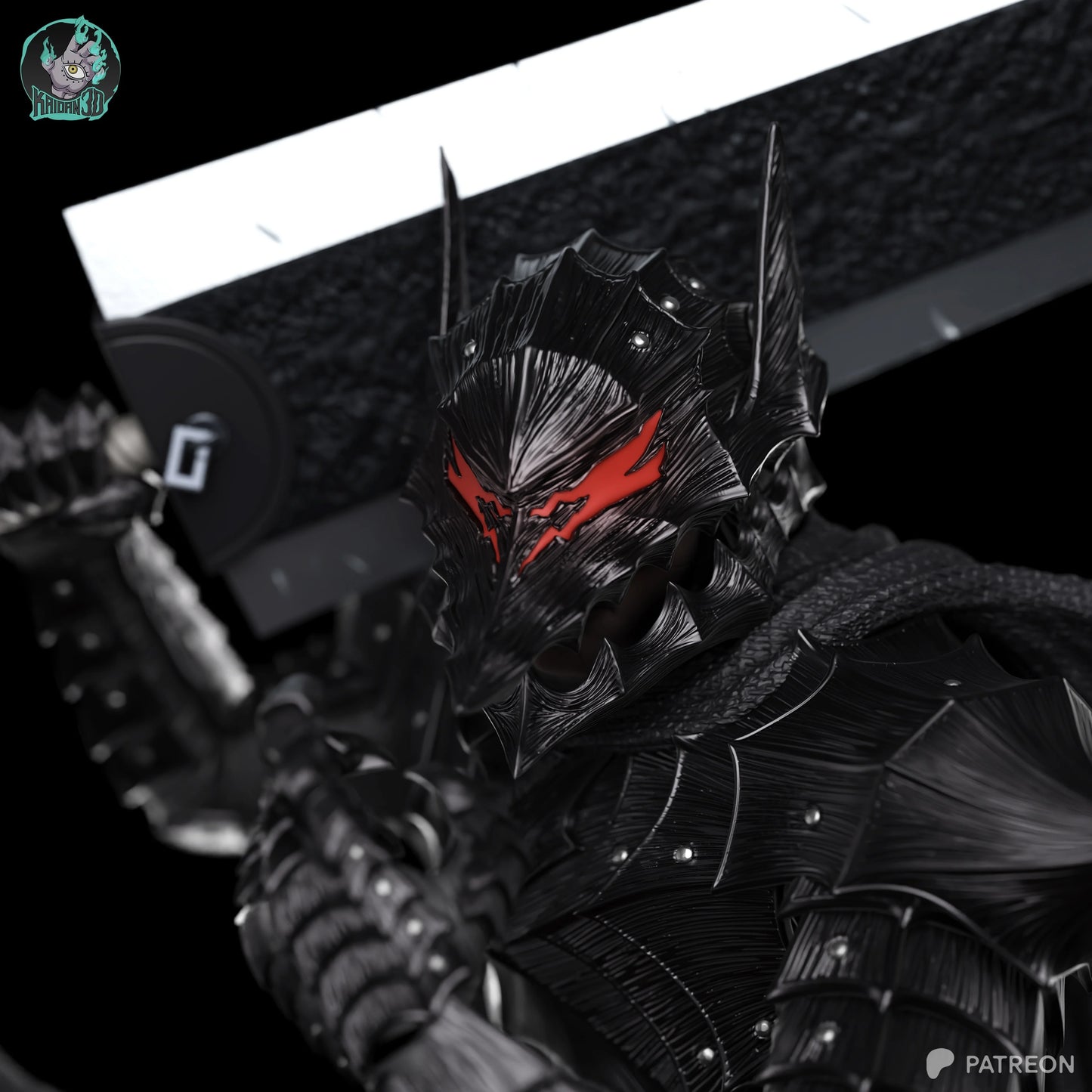 Guts Berserker Armor | Berserk | Handcrafted Figure