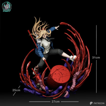 The Blood Fiend Queen | Chainsaw | Handcrafted Figure