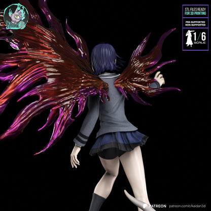 Touka Kirishima | Tokyo Ghoul | Handcrafted Figure