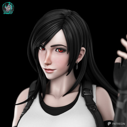 Tifa Lockhart | Final Fantasy VII | Handcrafted Figure