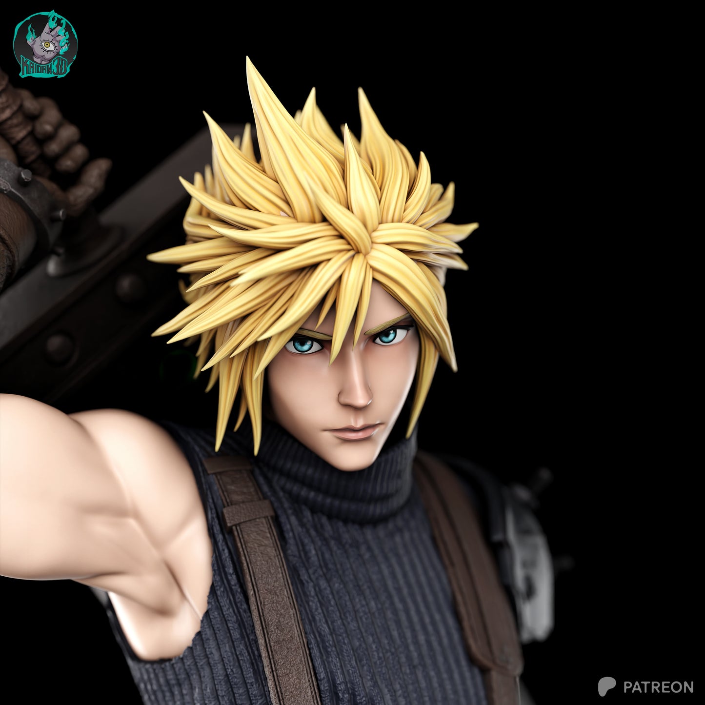 Cloud | Final Fantasy VII | Handcrafted Figure