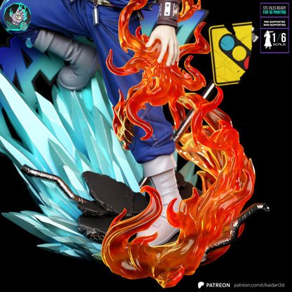 Shoto Todoroki | My Hero Academia | Handcrafted Figure