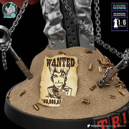 Vash the Stampede | Trigun | Handcrafted Figure
