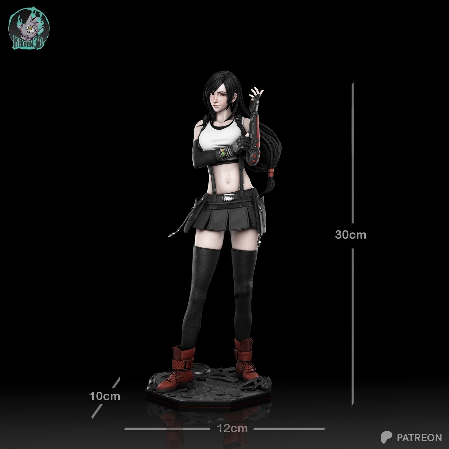 Tifa Lockhart | Final Fantasy VII | Handcrafted Figure