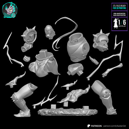 Elric Brothers | Fullmetal Alchemist | Handcrafted Figure