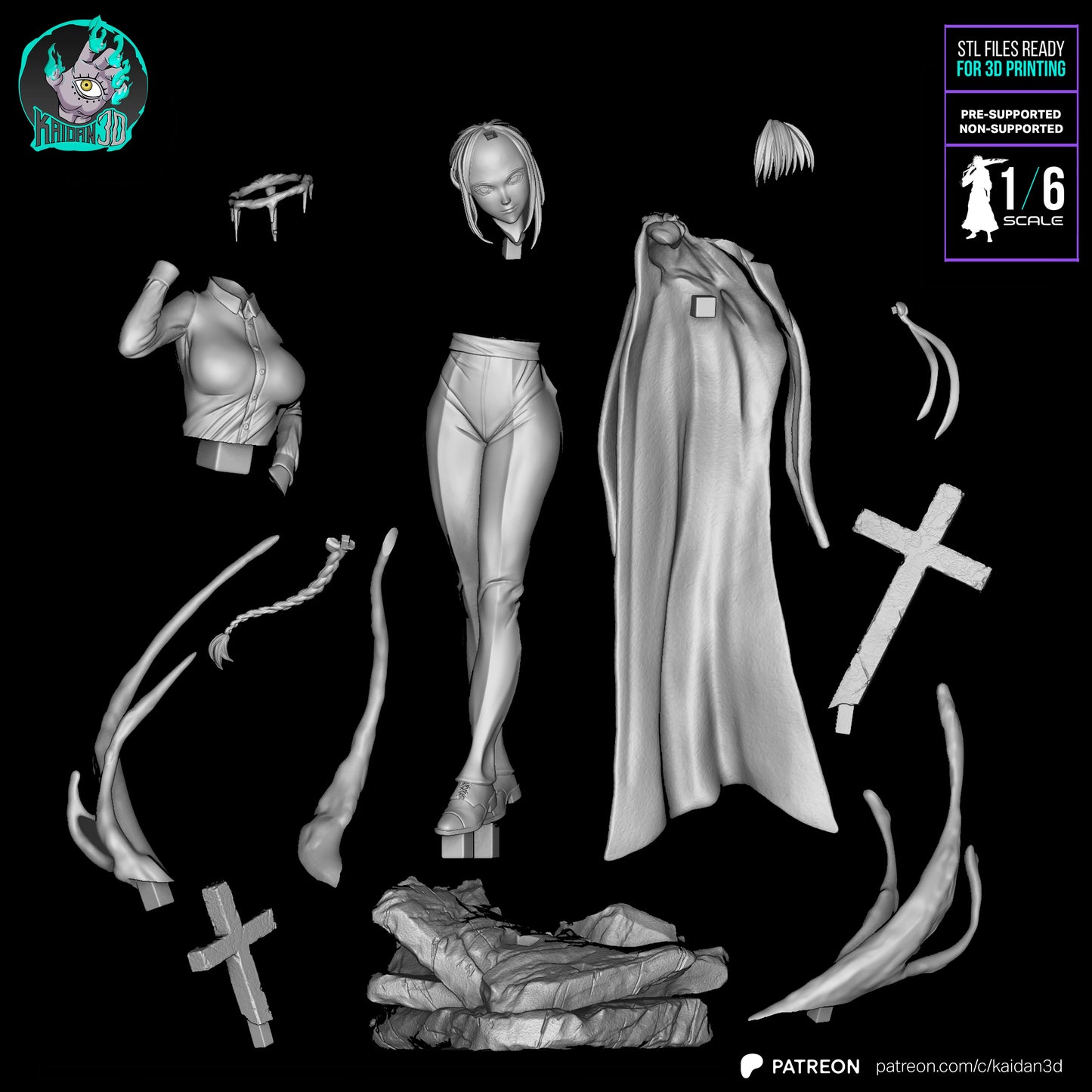 Control Demon | Chainsaw | Handcrafted Figure