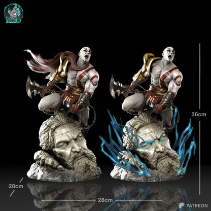 Kratos | God of War | Handcrafted Figure