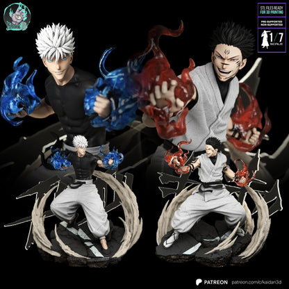 Satoru Gojo Toji's Outfit | Jujutsu Kaisen | Handcrafted Figure