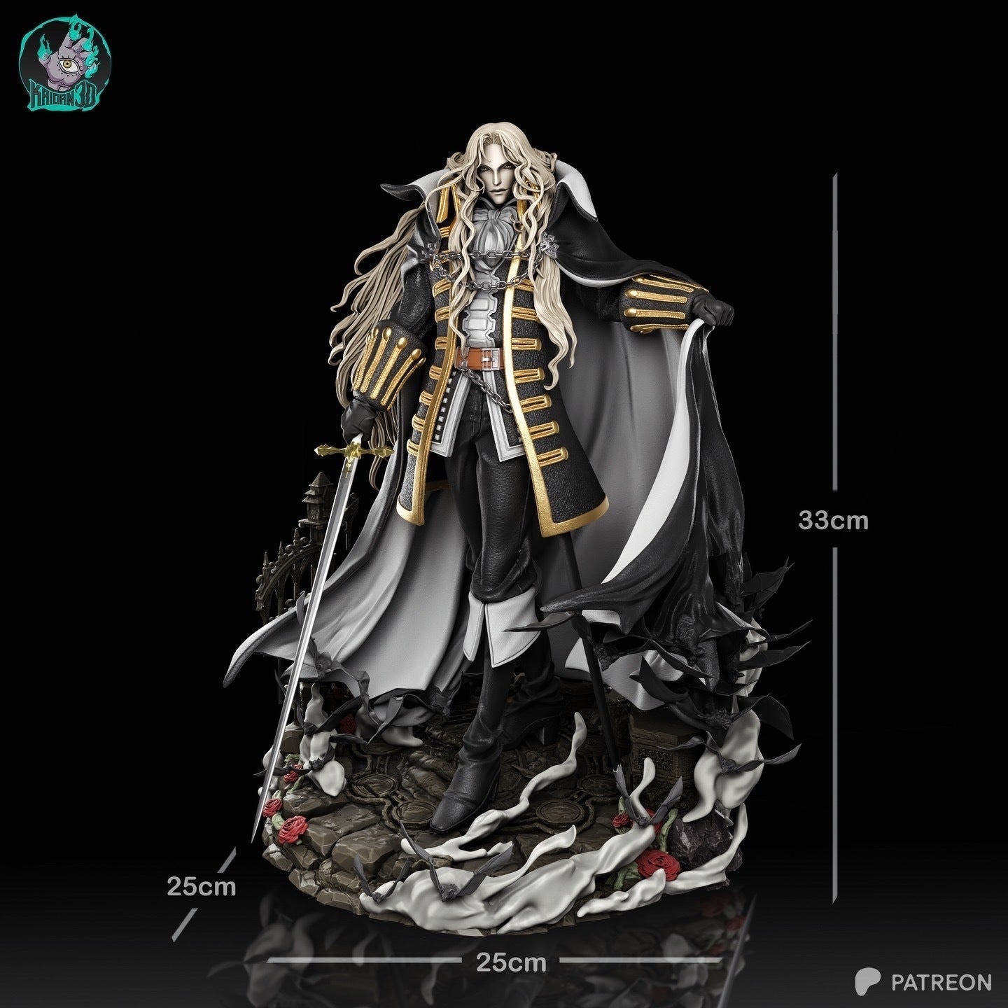 Alucard | Castlevania | Handcrafted Figure