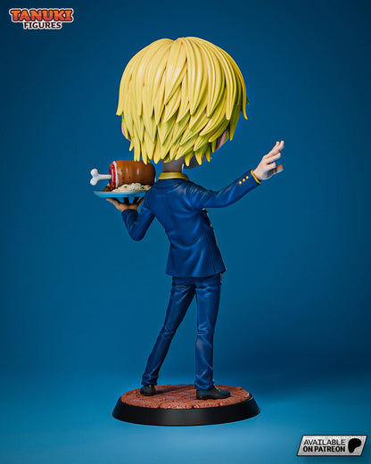Stylish Chef Fighter | Handcrafted Figure