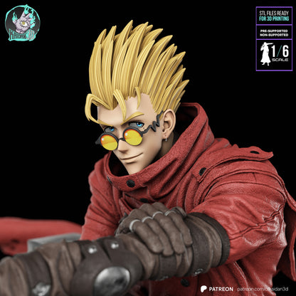 Vash the Stampede | Trigun | Handcrafted Figure