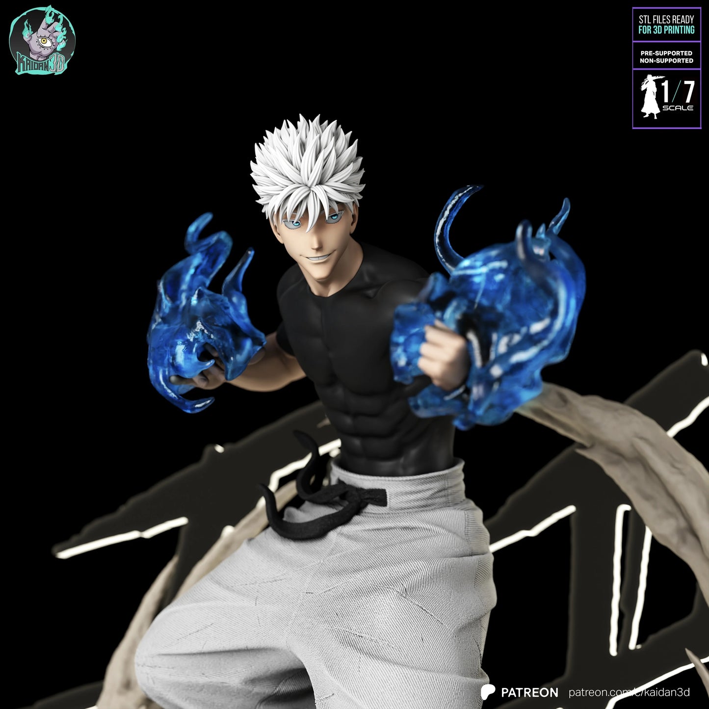 Satoru Gojo Toji's Outfit | Jujutsu Kaisen | Handcrafted Figure