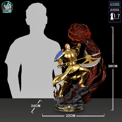 Escanor | The Seven Deadly Sins | Handcrafted Figure