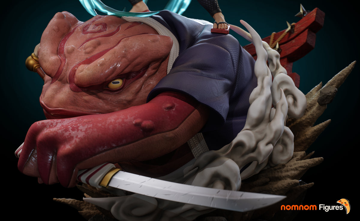 Legendary Old Ninja | Handcrafted Figure