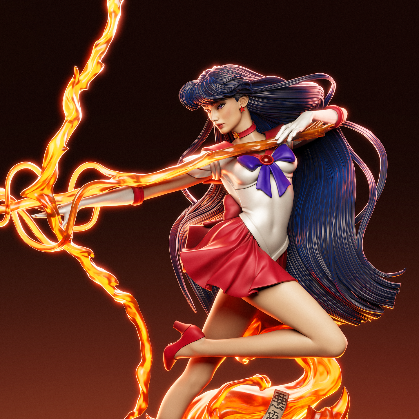 Rei Hino | Sailor Moon | Handcrafted Figure