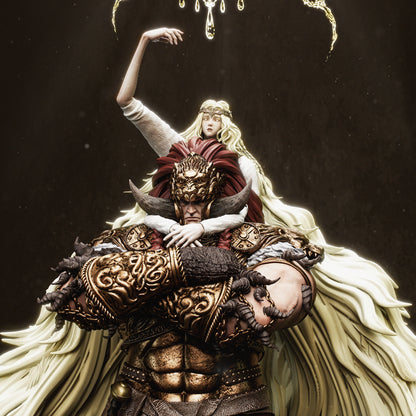 Starscourge Radahn and Miquella | Elden Ring | Handcrafted Figure