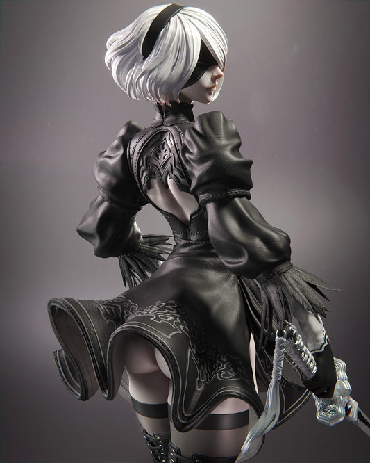 2B | NieR: Automata | Handcrafted Figure