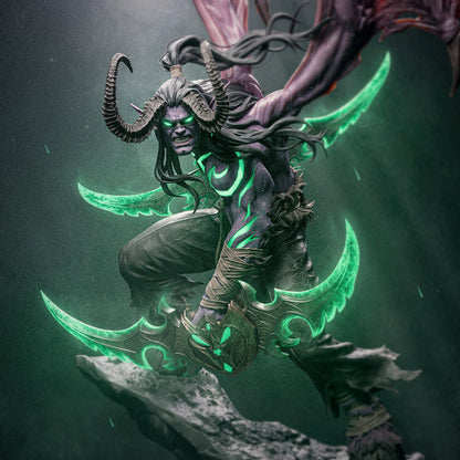 Illidan | World of Warcraft | Handcrafted Figure
