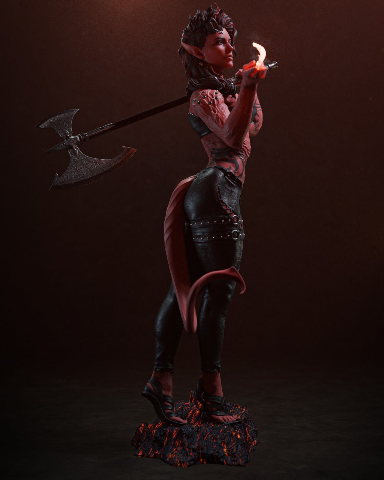 Karlach | Baldur’s Gate 3 | Handcrafted Figure