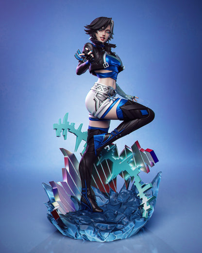 Snow Pop Queen | Handcrafted Figure