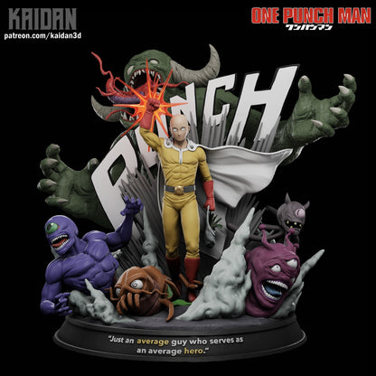 Saitama | One Punch Man | Handcrafted Figure