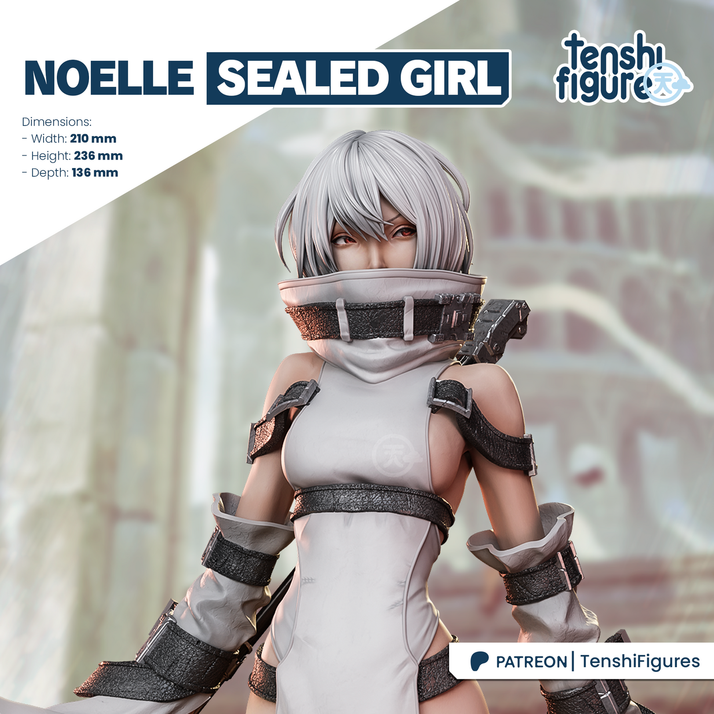 Noelle | NieR Reincarnation | Handcrafted Figure