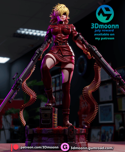 Seras Victoria | Hellsing | Handcrafted Figure