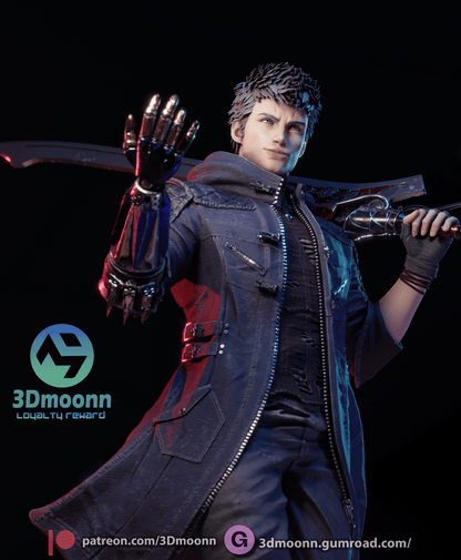 Nero | Devil May Cry 5 | Handcrafted Figure