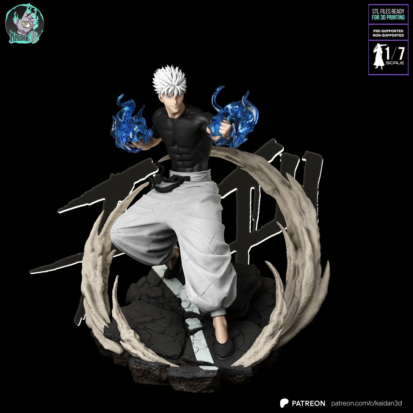 Satoru Gojo Toji's Outfit | Jujutsu Kaisen | Handcrafted Figure