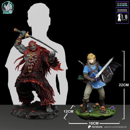 Fantasy Elf Hero | Handcrafted Figure
