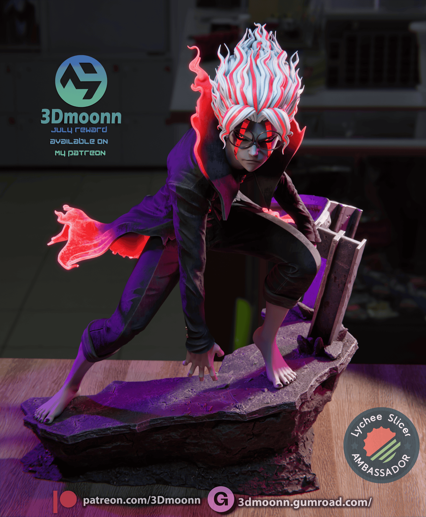 Okarun | Dandandan | Handcrafted Figure
