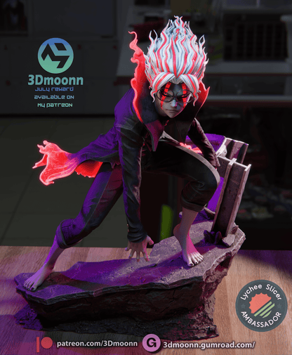 Okarun | Dandandan | Handcrafted Figure