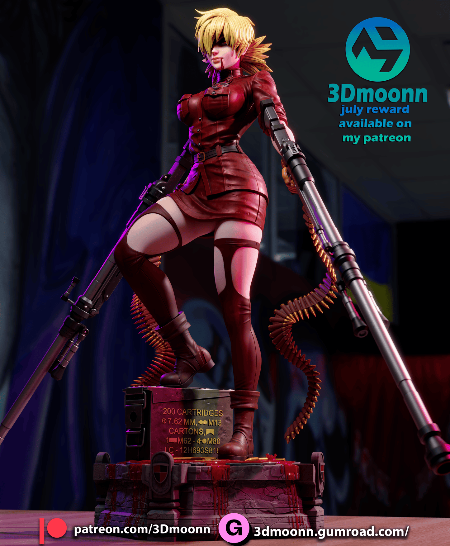 Seras Victoria | Hellsing | Handcrafted Figure