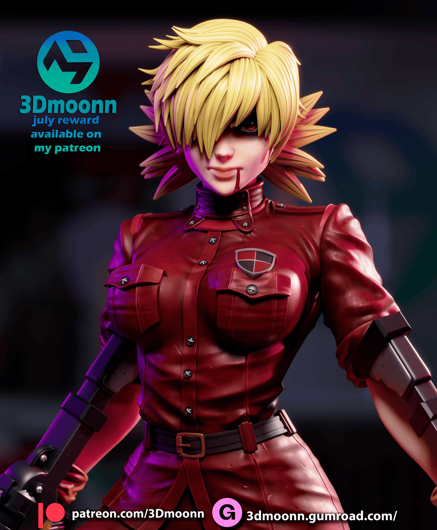 Seras Victoria | Hellsing | Handcrafted Figure