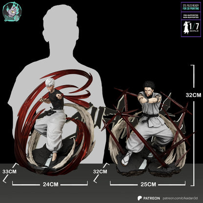 Sukuna Megumi's | Jujutsu Kaisen | Handcrafted Figure
