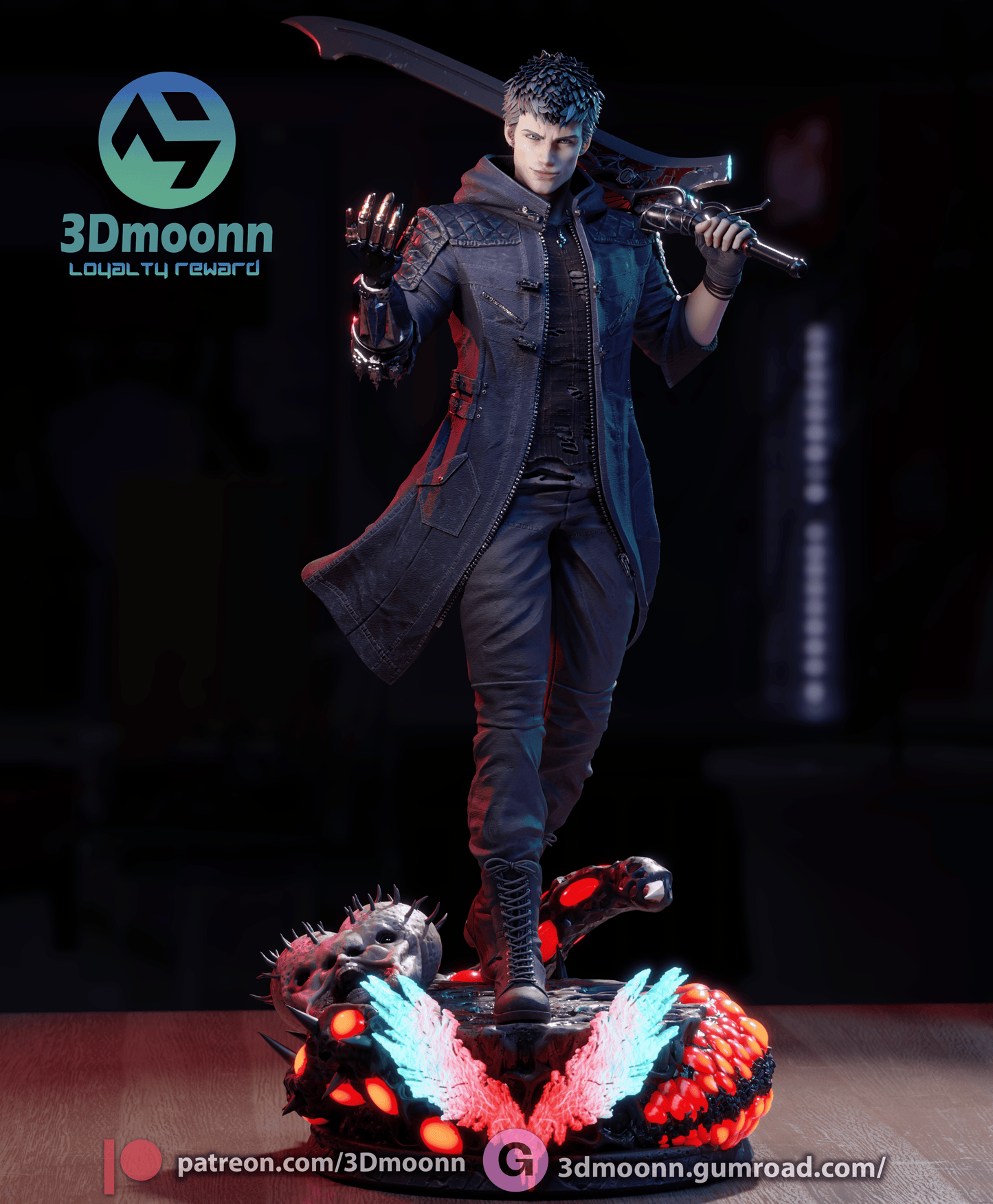 Nero | Devil May Cry 5 | Handcrafted Figure