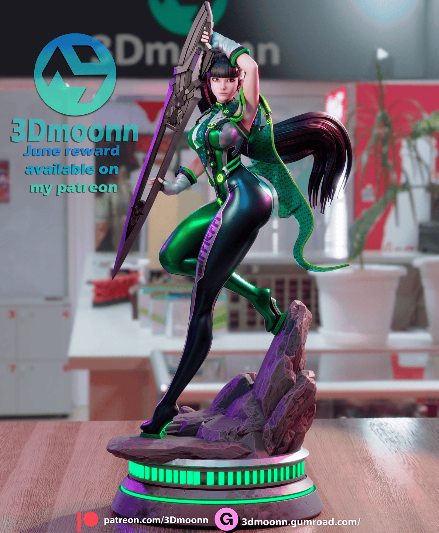Eve | Stellar Blade | Handcrafted Figure