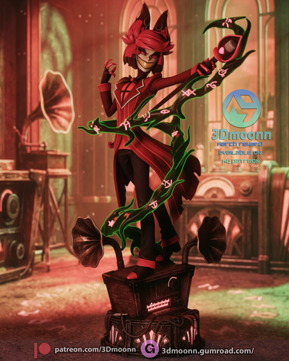 Alastor | Hazbin Hotel | Handcrafted Figure