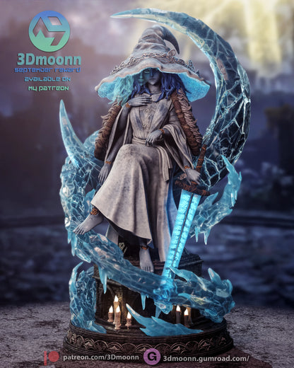 Moon Witch | Handcrafted Figure