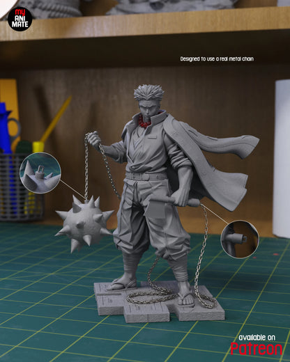 Gyomei | Demon Slayer | Handcrafted Figure