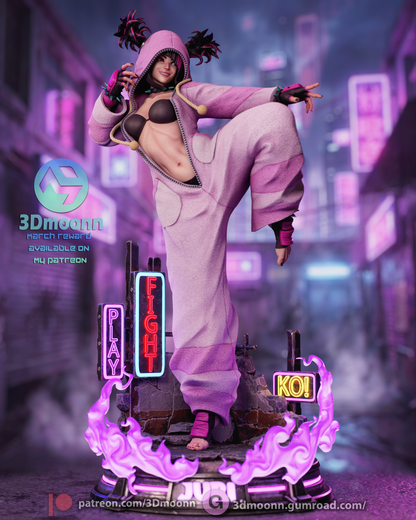 Juri Han | Street Fighter | Handcrafted Figure