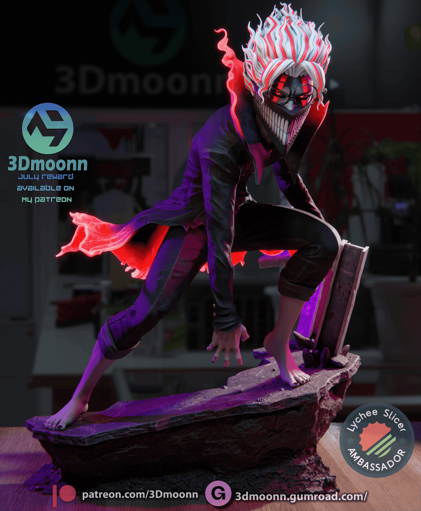 Okarun | Dandandan | Handcrafted Figure