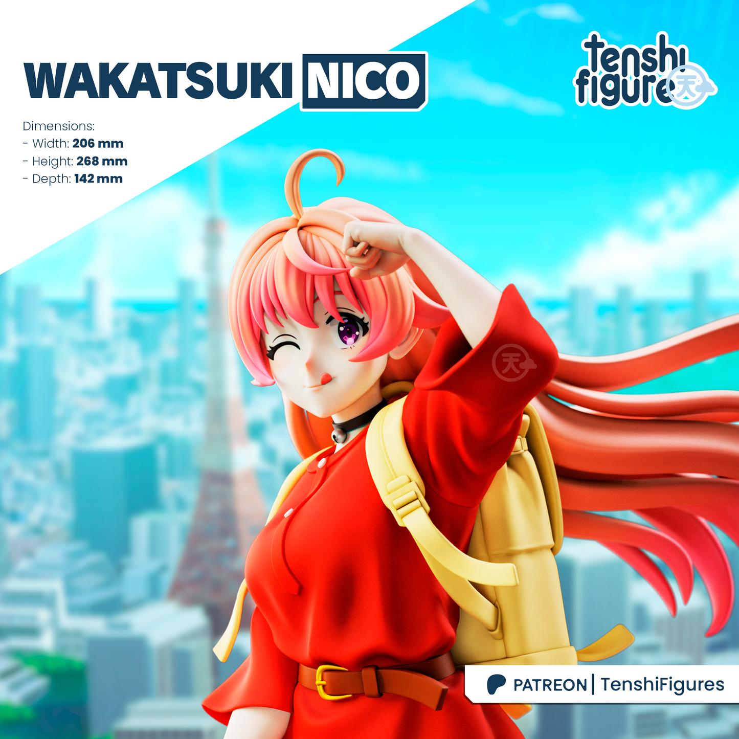Wakatsuki Nico | Witch Watch | Handcrafted Figure