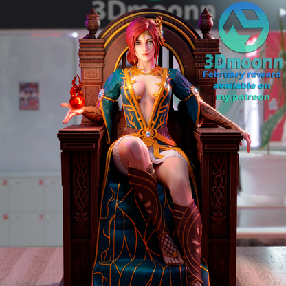 Triss | The Witcher | Handcrafted Figure